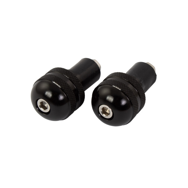 bike it Bike it black 18mm round bar end weights